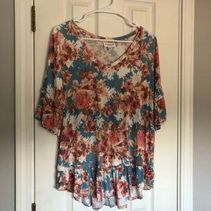 Cute Floral Top